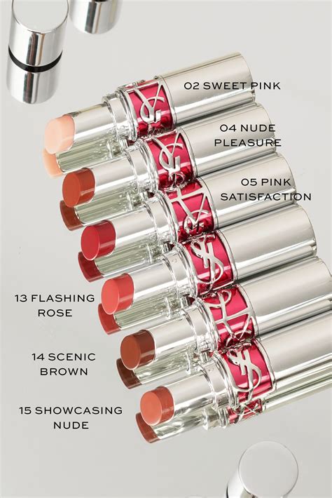 ysl glaze and gloss 5|candy glaze lip gloss stick.